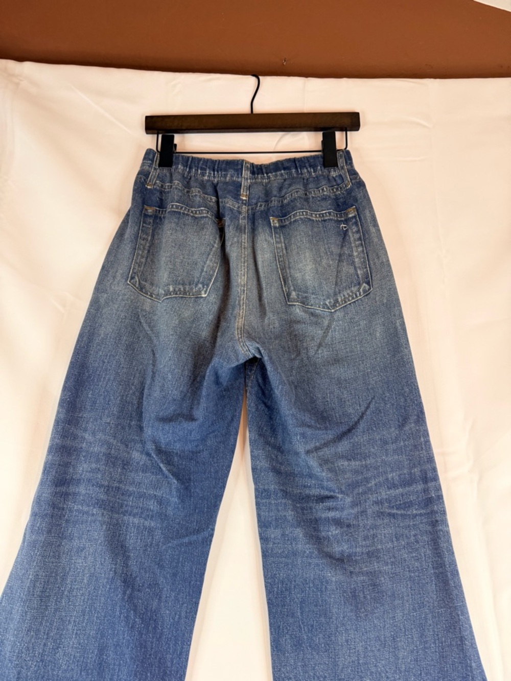 RAG & BONE Women’s Size S Jeans Sweatpant Cotton Miramar Printed Wide Leg Terry - Picture 12 of 16